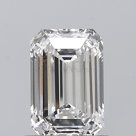 0.90 Carat F-VS1 Ideal Emerald Diamond