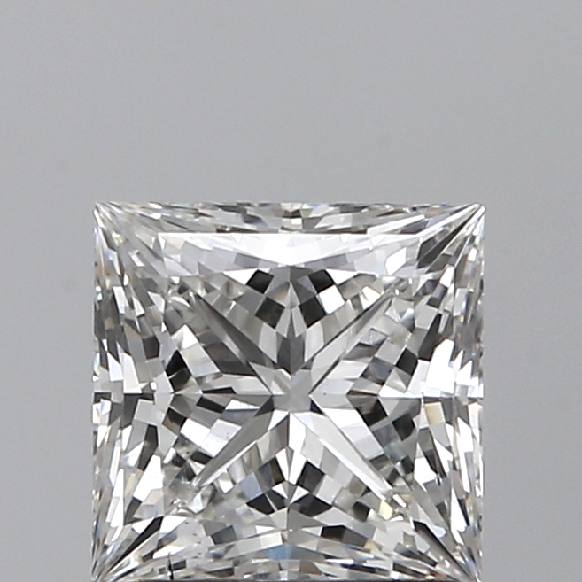 1.52 Carat H-VS2 Ideal Princess Diamond