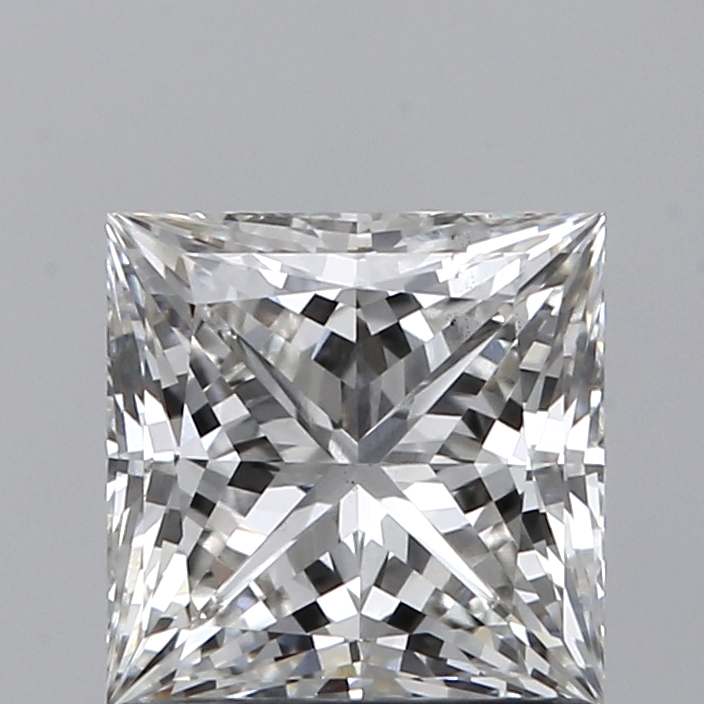 1.17 Carat H-VS2 Ideal Princess Diamond