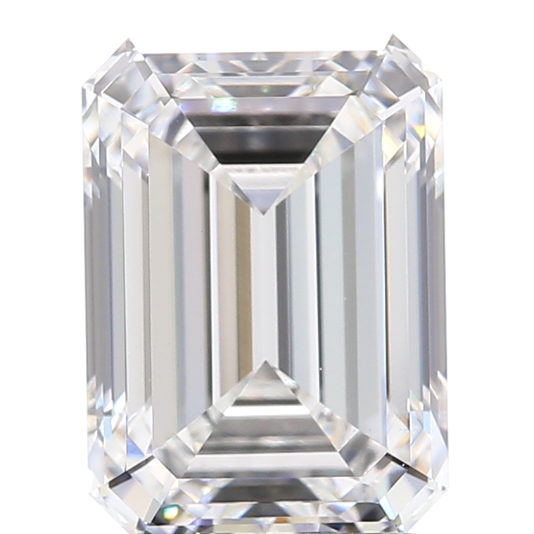 2.00 Carat E-VS1 Ideal Emerald Diamond